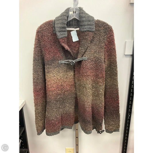 Sweater Cardigan By Woolrich In Multi-colored, Size: M