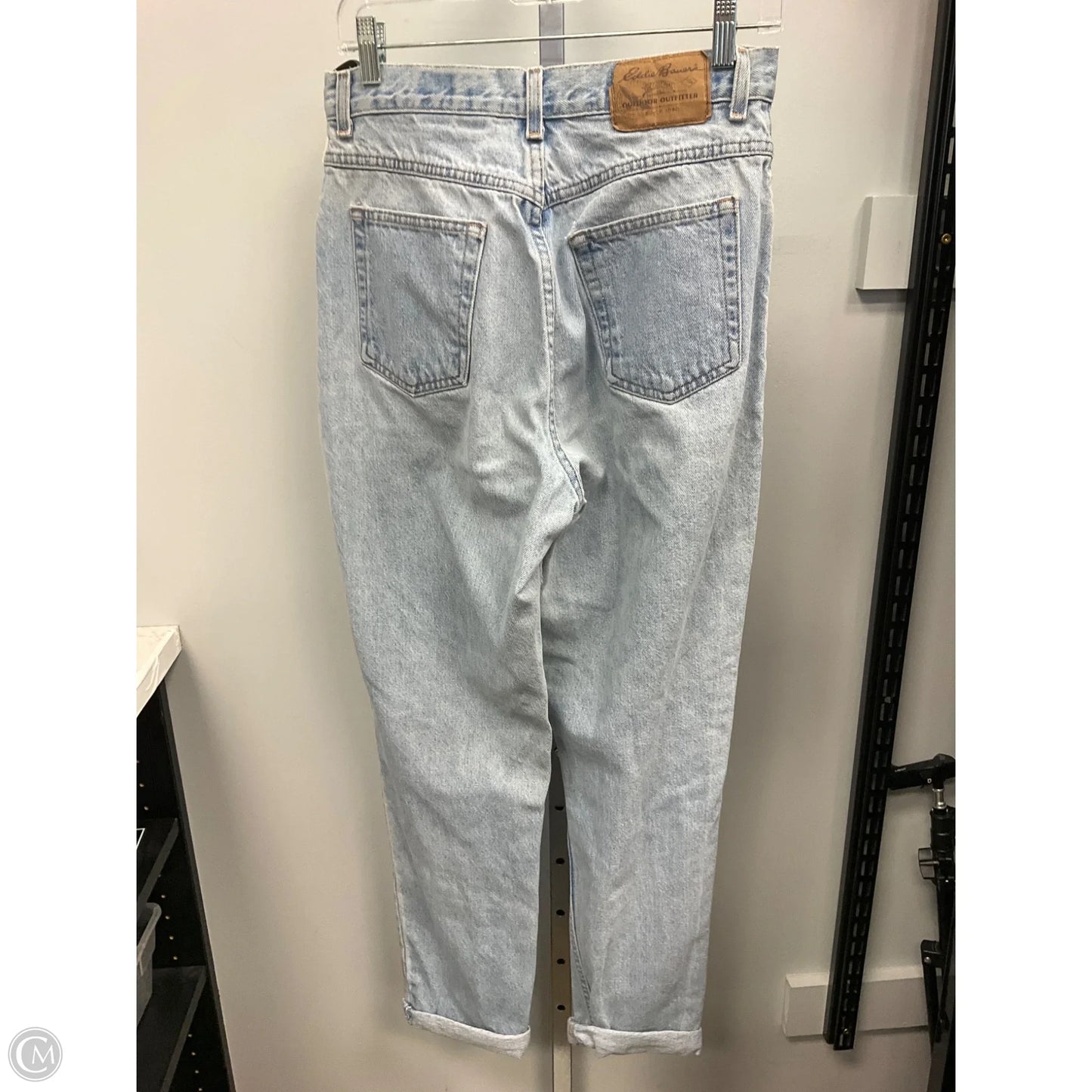 Jeans Boyfriend By Eddie Bauer In Blue, Size: 12