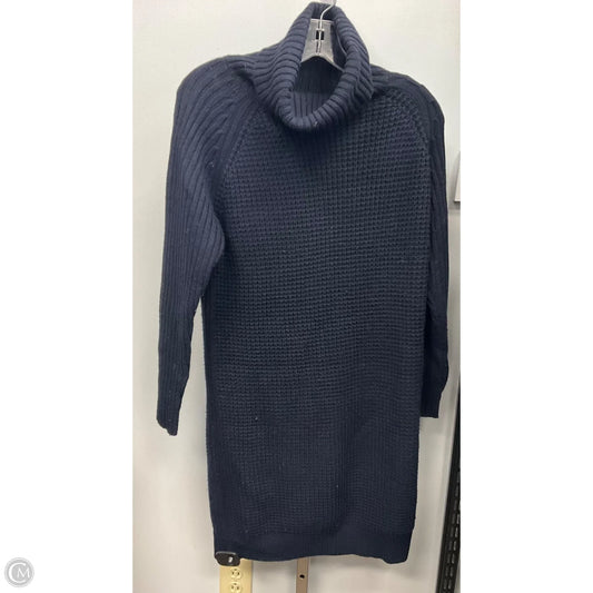 Dress Sweater By Uniqlo In Navy, Size: L