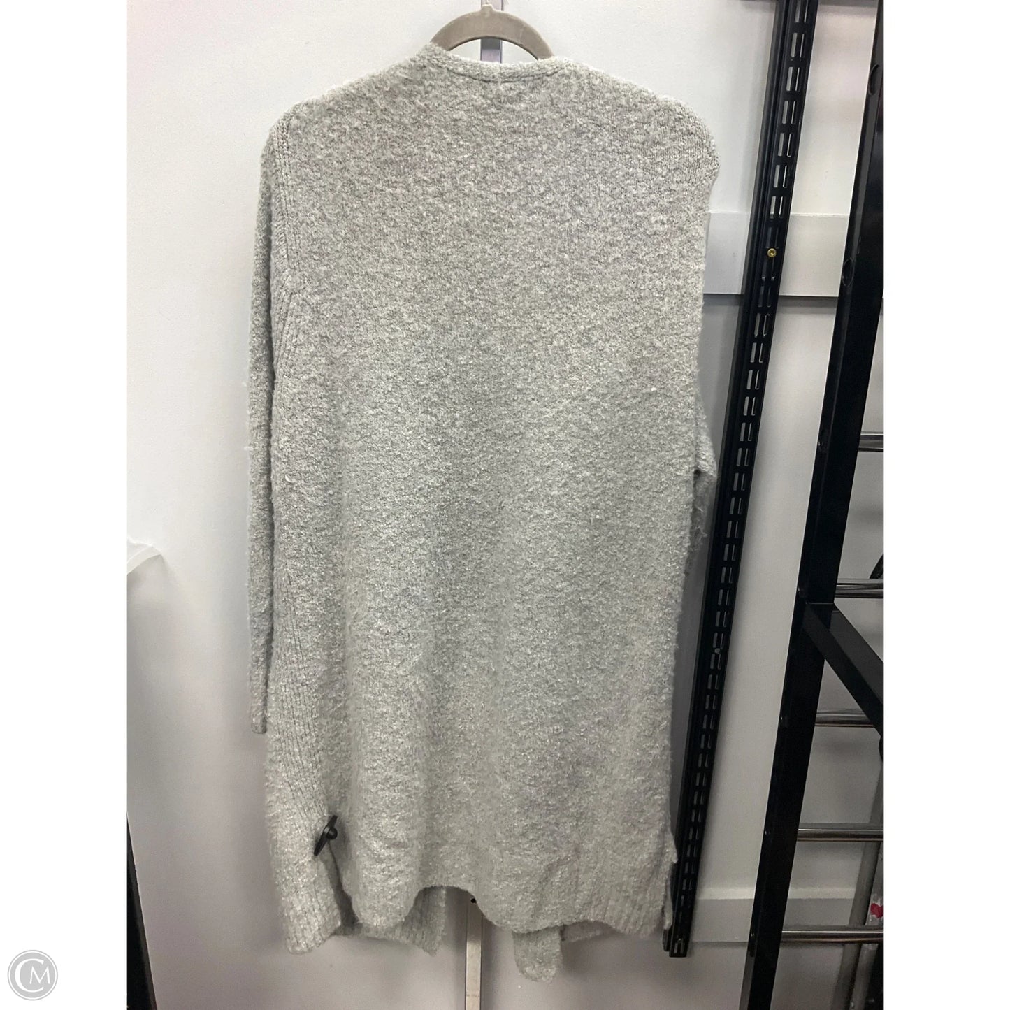 Sweater Cardigan By J. Crew In Grey, Size: L