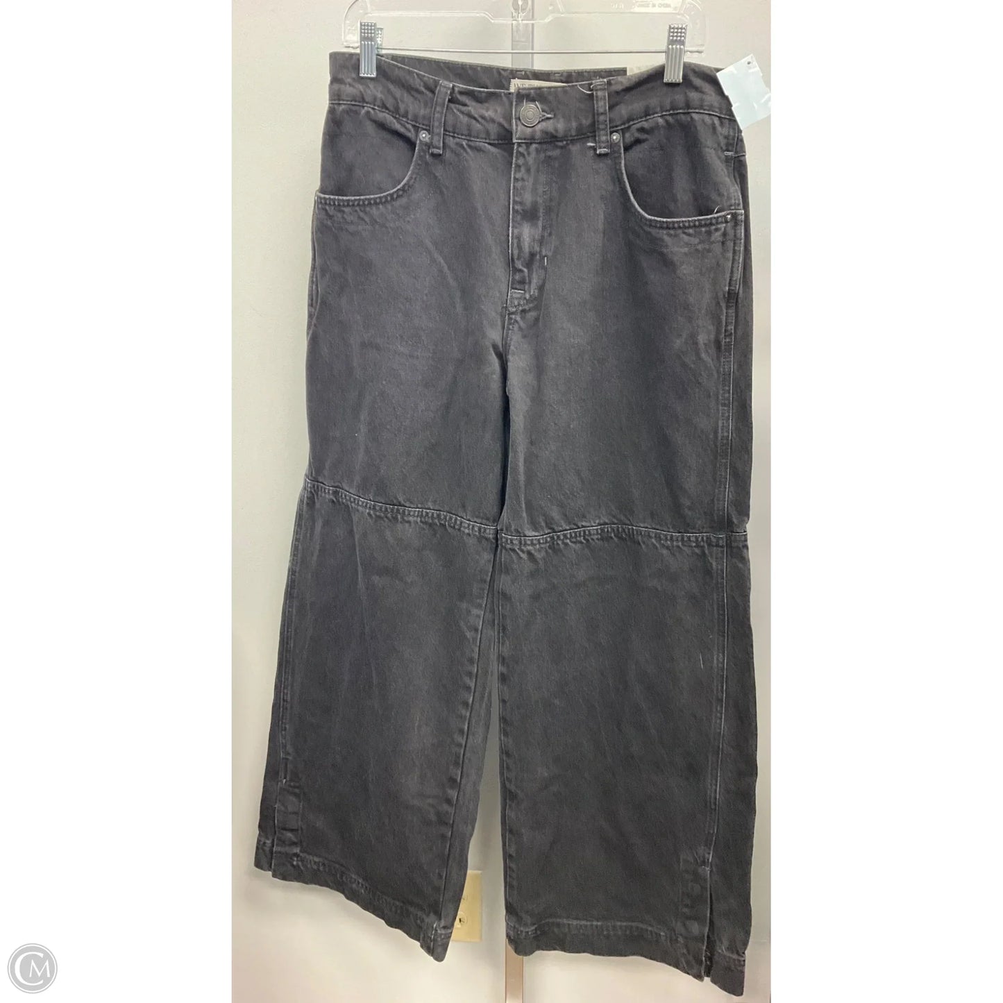 Jeans Wide Leg By We The Free In Black, Size: 10