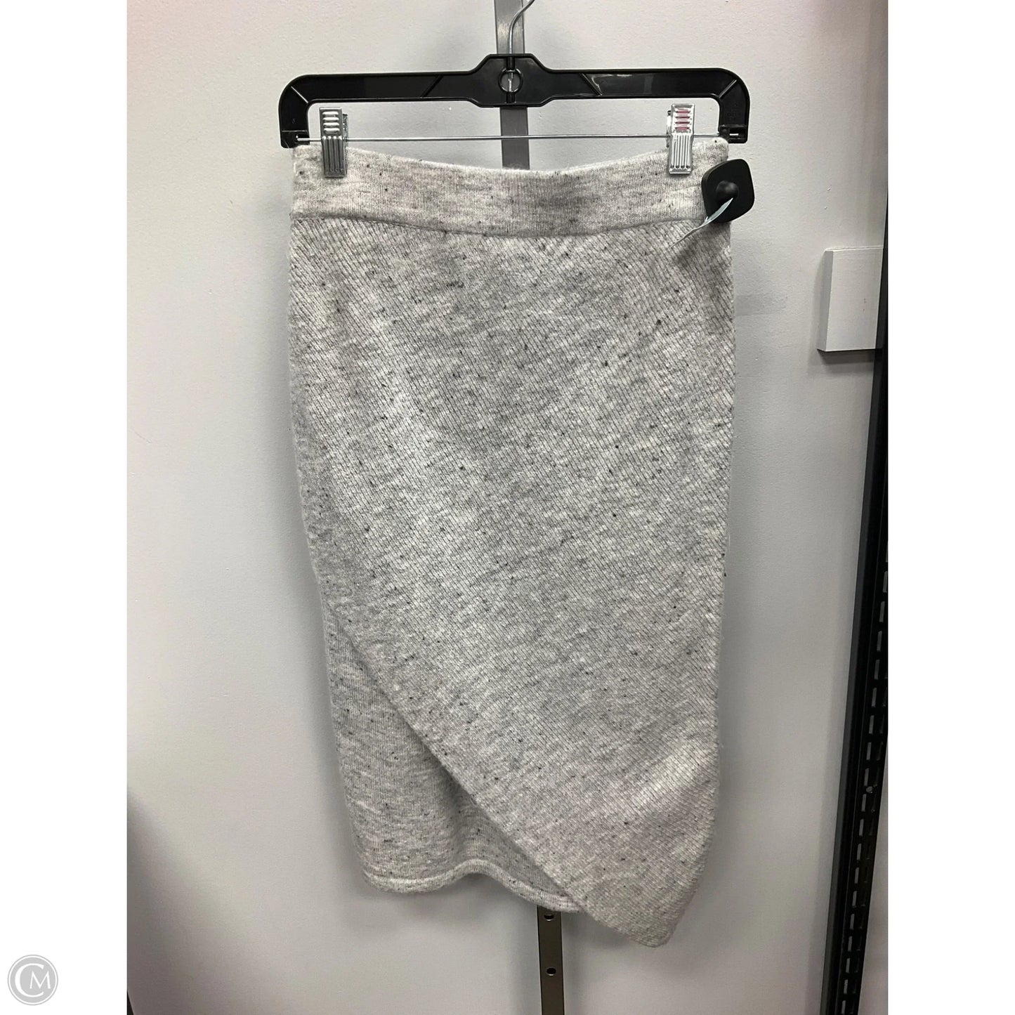 Skirt Midi By Simply Vera In Grey, Size: Xs