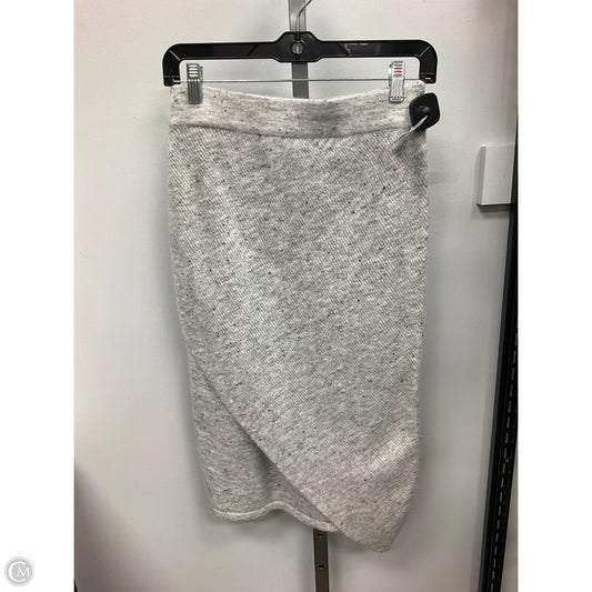 Skirt Midi By Simply Vera In Grey, Size: Xs