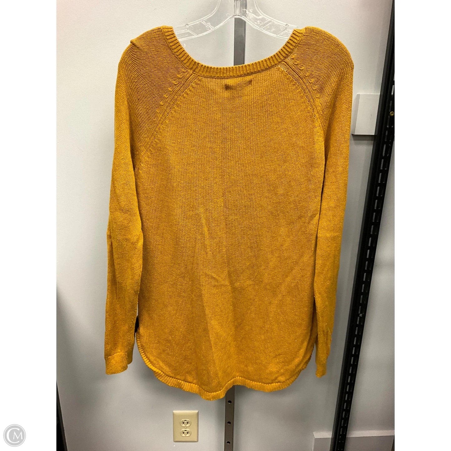 Sweater By Sonoma In Gold, Size: L