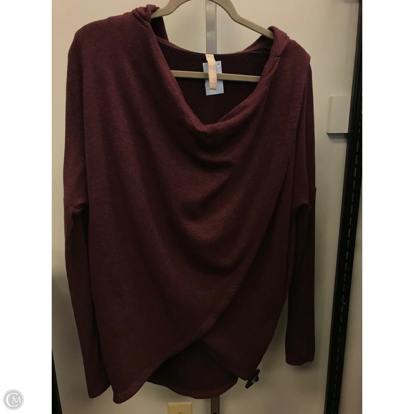 Athletic Sweatshirt Hoodie By Athleta In Maroon, Size: Xs
