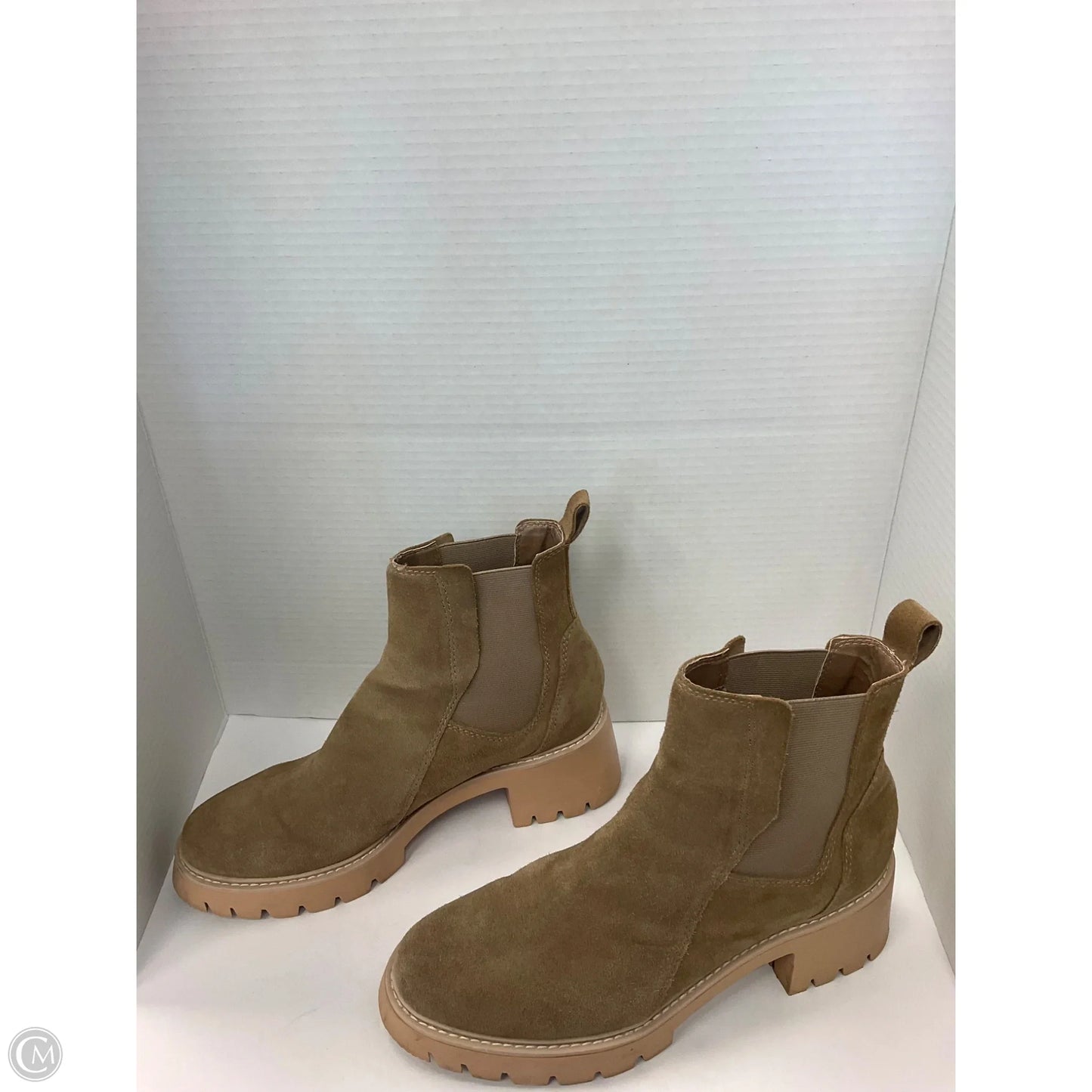 Boots Ankle Flats By Dolce Vita In Tan, Size: 11