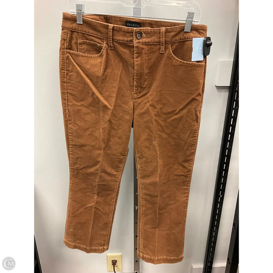 Pants Corduroy By Talbots In Brown, Size: 8p