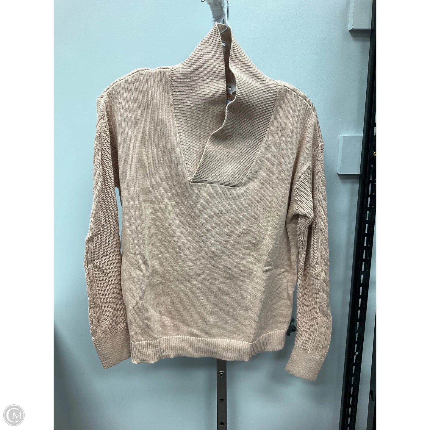 Sweater By Haven In Peach, Size: S