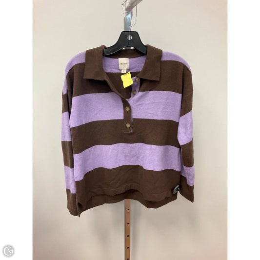 Sweater By Maeve In Striped Pattern, Size: Xs