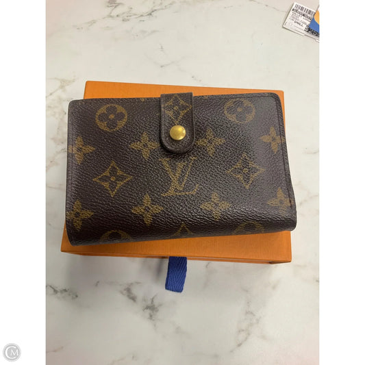 Wallet Luxury Designer By Louis Vuitton, Size: Small