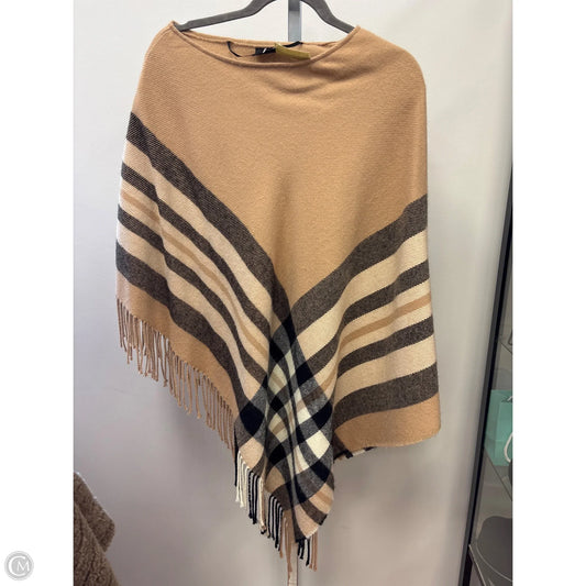 Poncho By V.Fraas In Cream, Size: Osfm