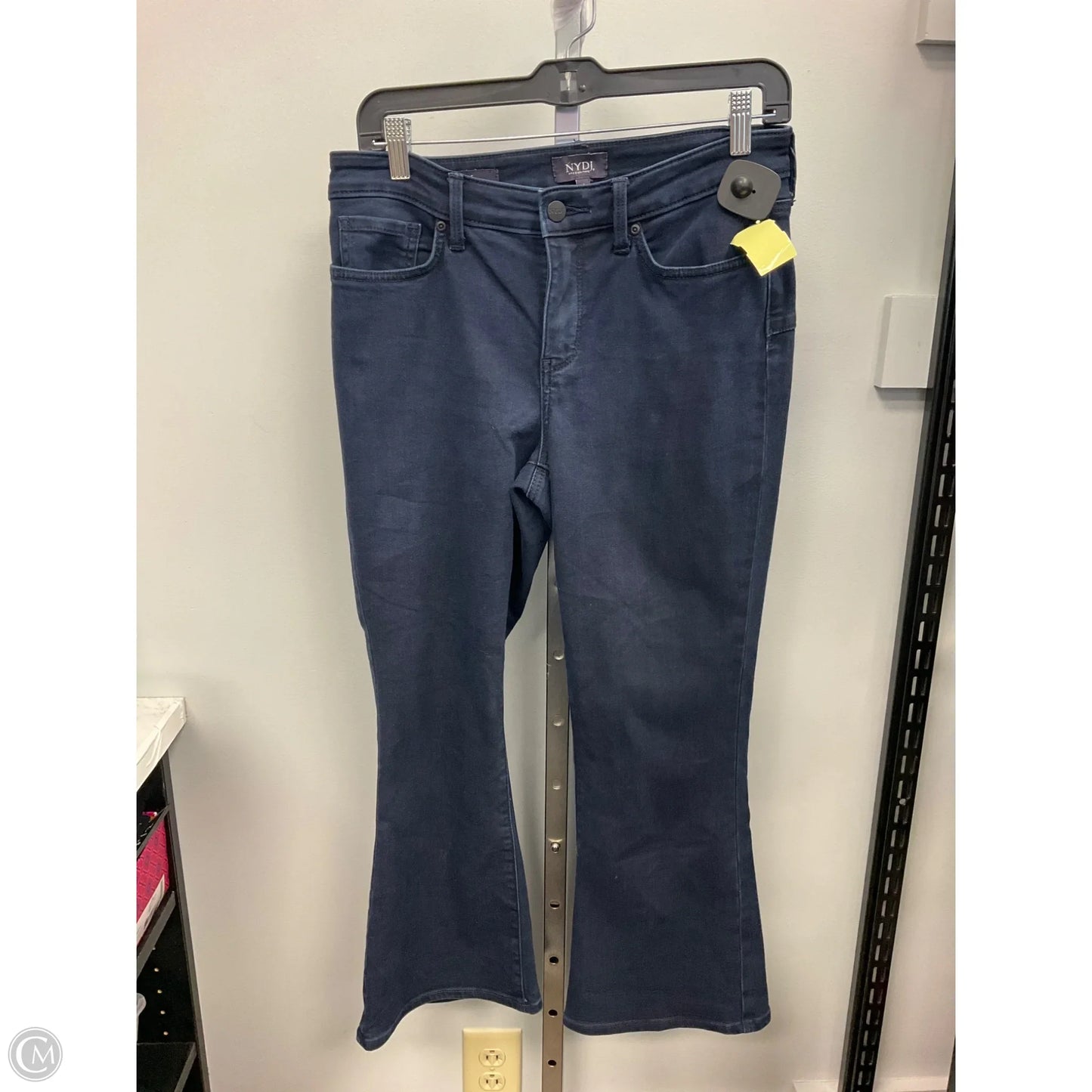 Jeans Flared By Not Your Daughters Jeans In Blue Denim, Size: 4