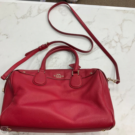 Handbag Designer By Coach, Size: Medium