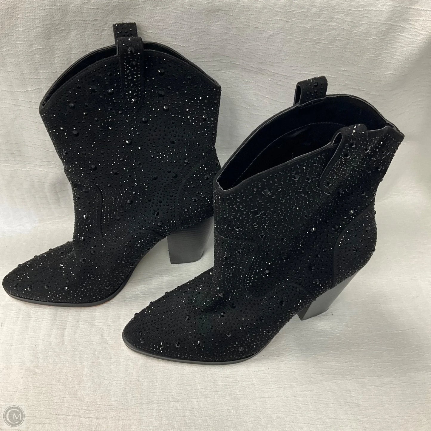 Boots Ankle Heels By Jessica Simpson In Black, Size: 11