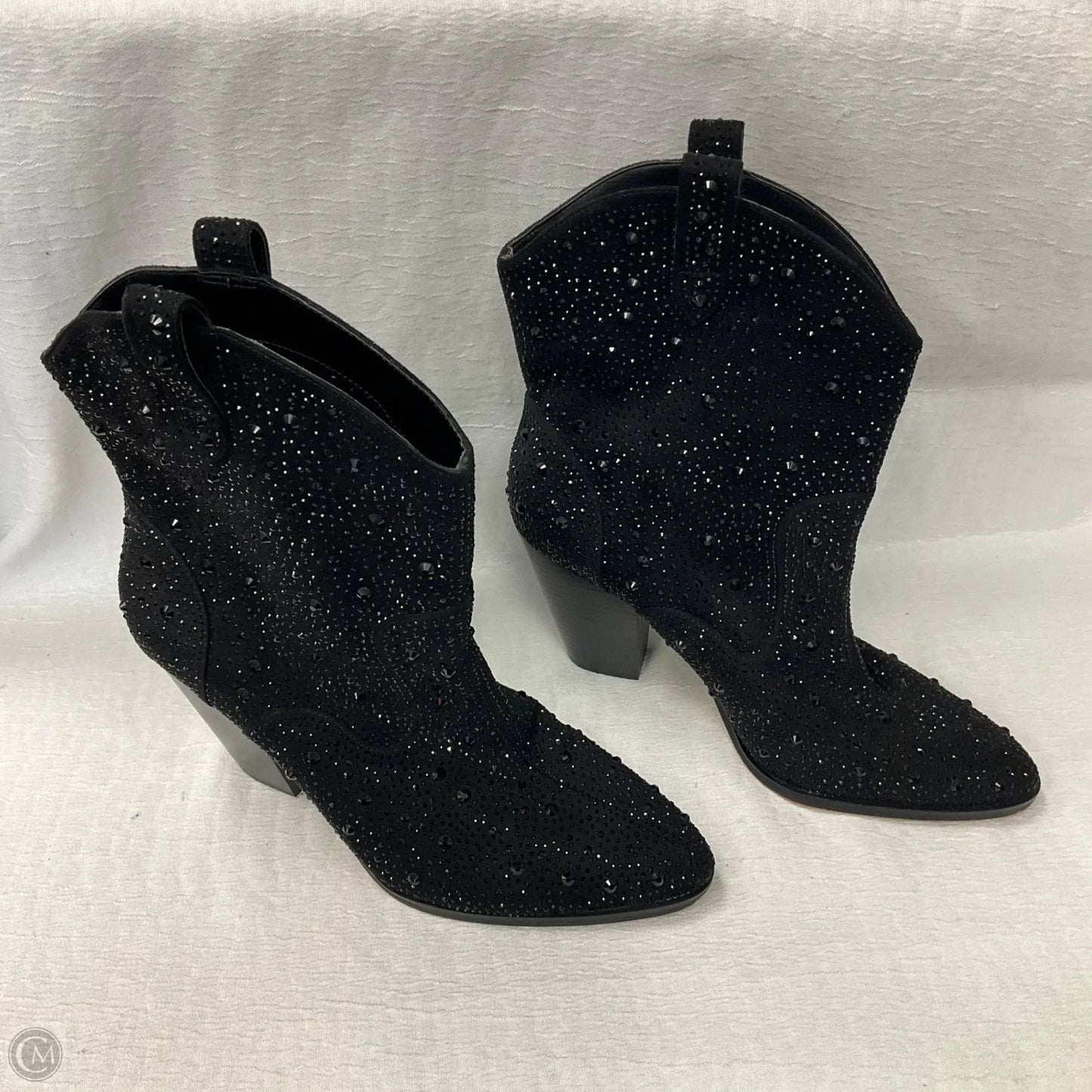 Boots Ankle Heels By Jessica Simpson In Black, Size: 11
