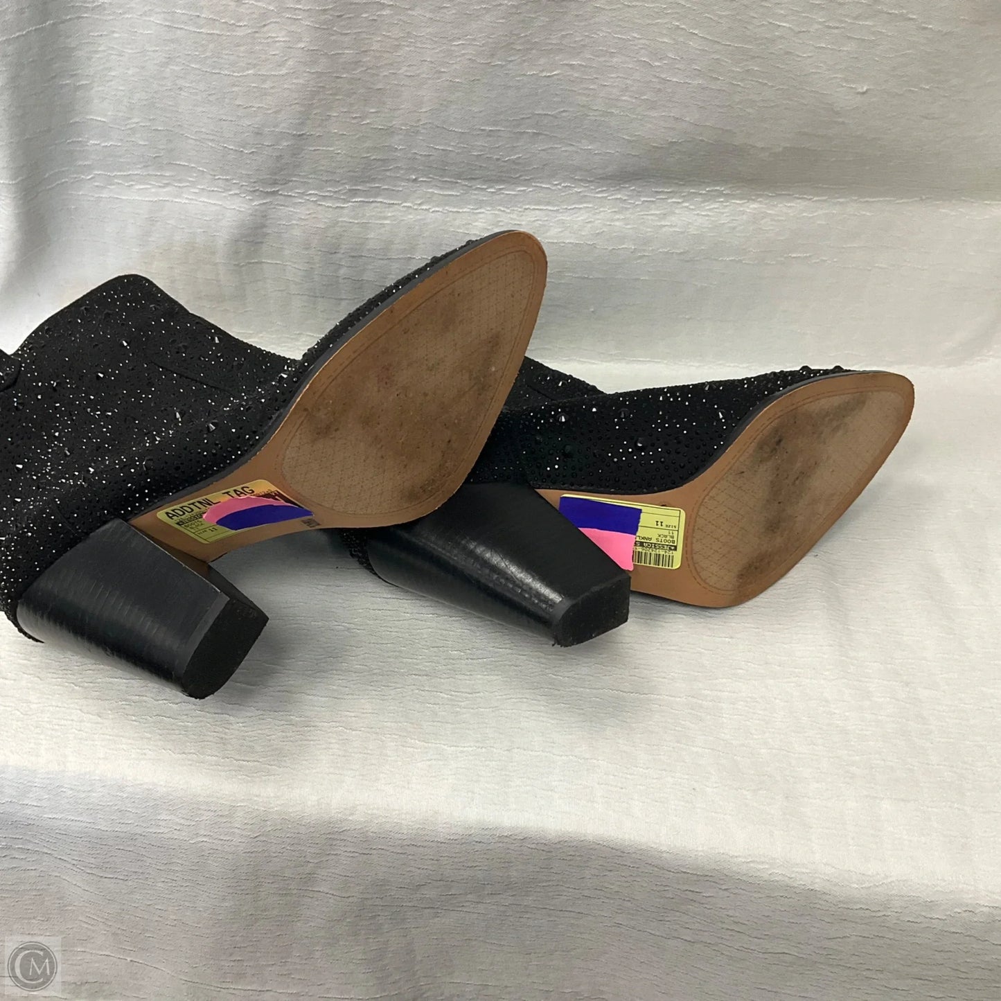 Boots Ankle Heels By Jessica Simpson In Black, Size: 11