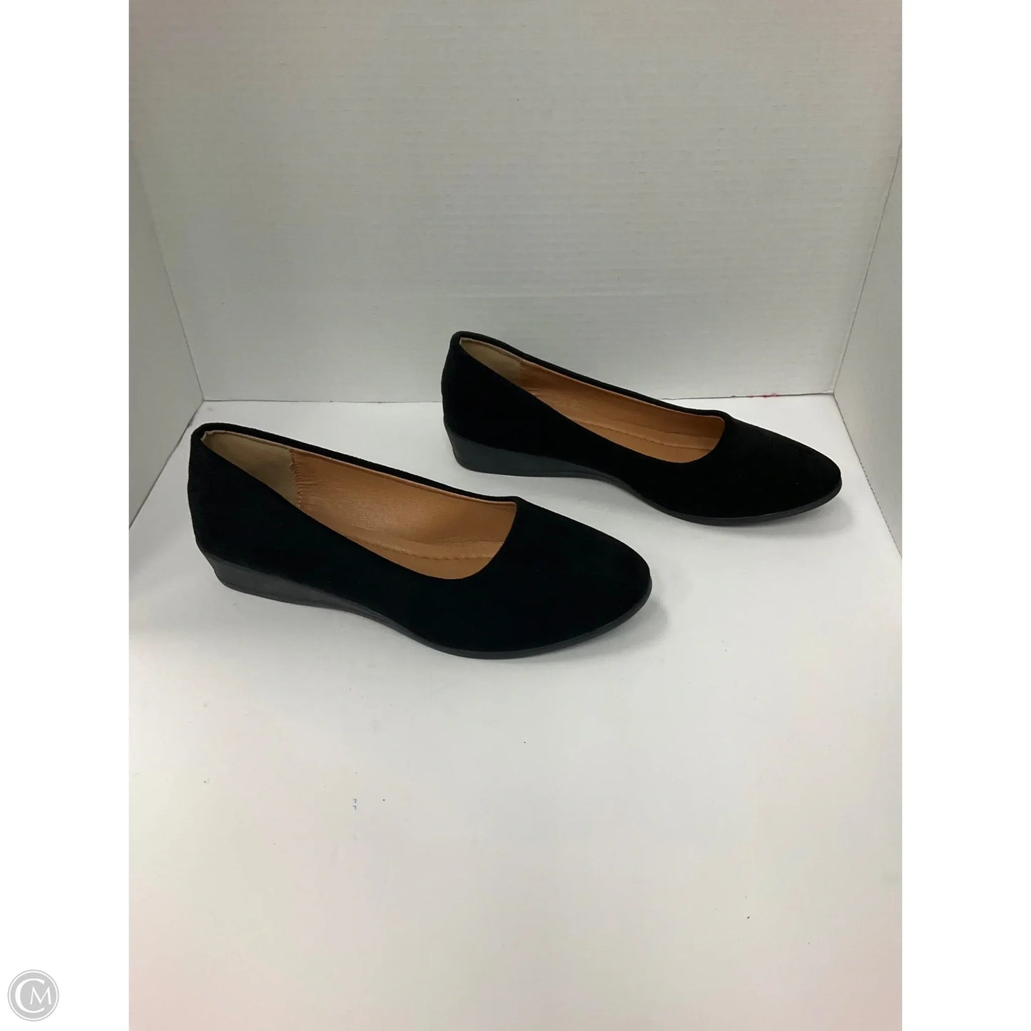 Shoes Flats By Clothes Mentor In Black, Size: 11