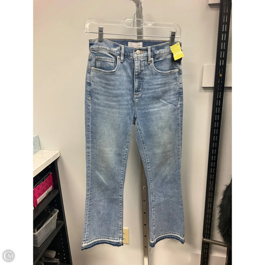Jeans Boot Cut By Loft In Blue Denim, Size: 2