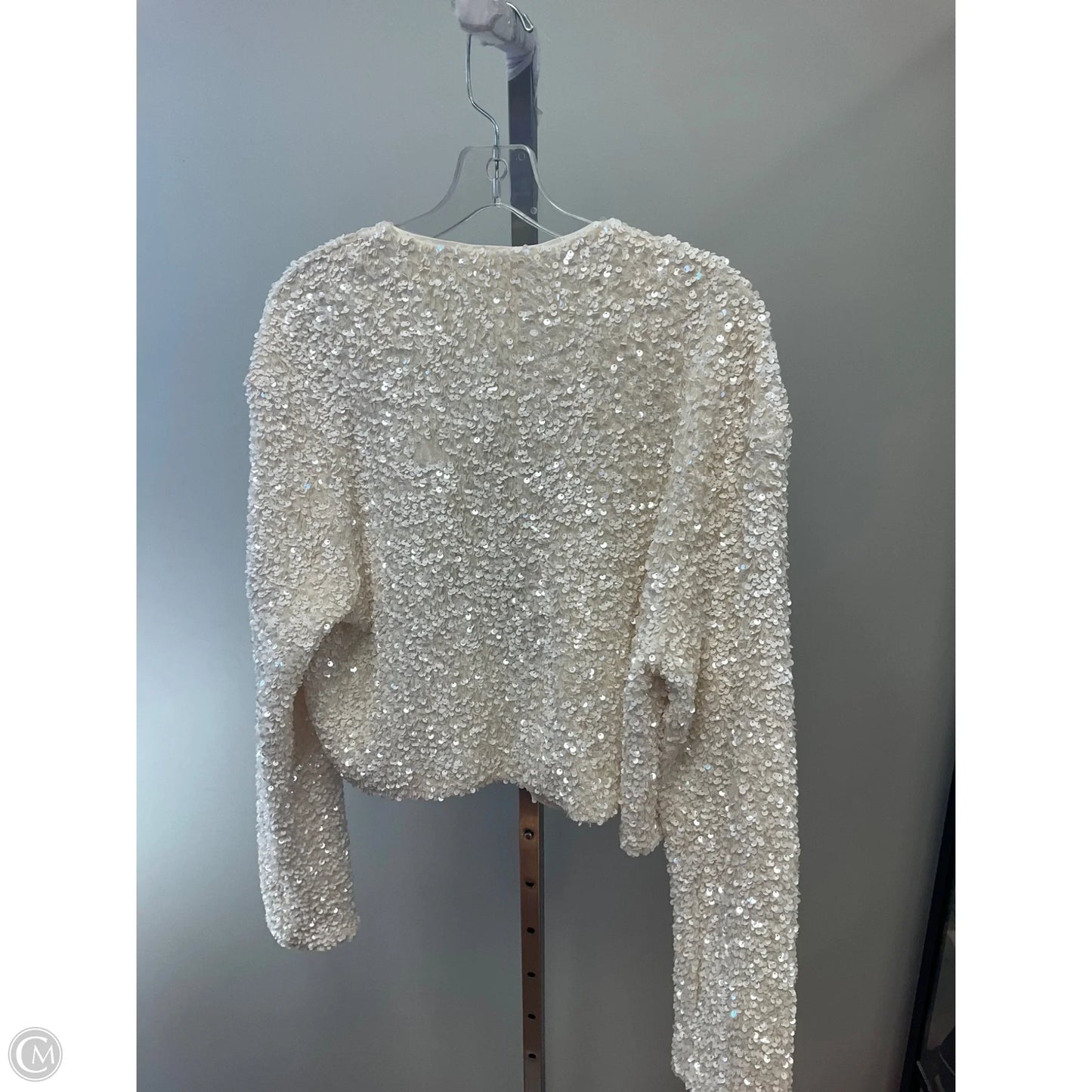 Jacket Other By H&m In Cream, Size: L
