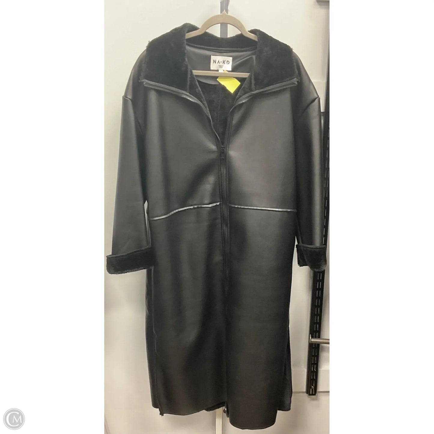Coat Leather By Cmc In Black, Size: L