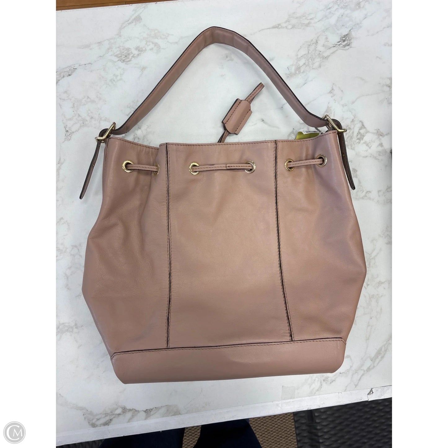 Handbag Leather By CUOIERIA Florentina, Size: Large