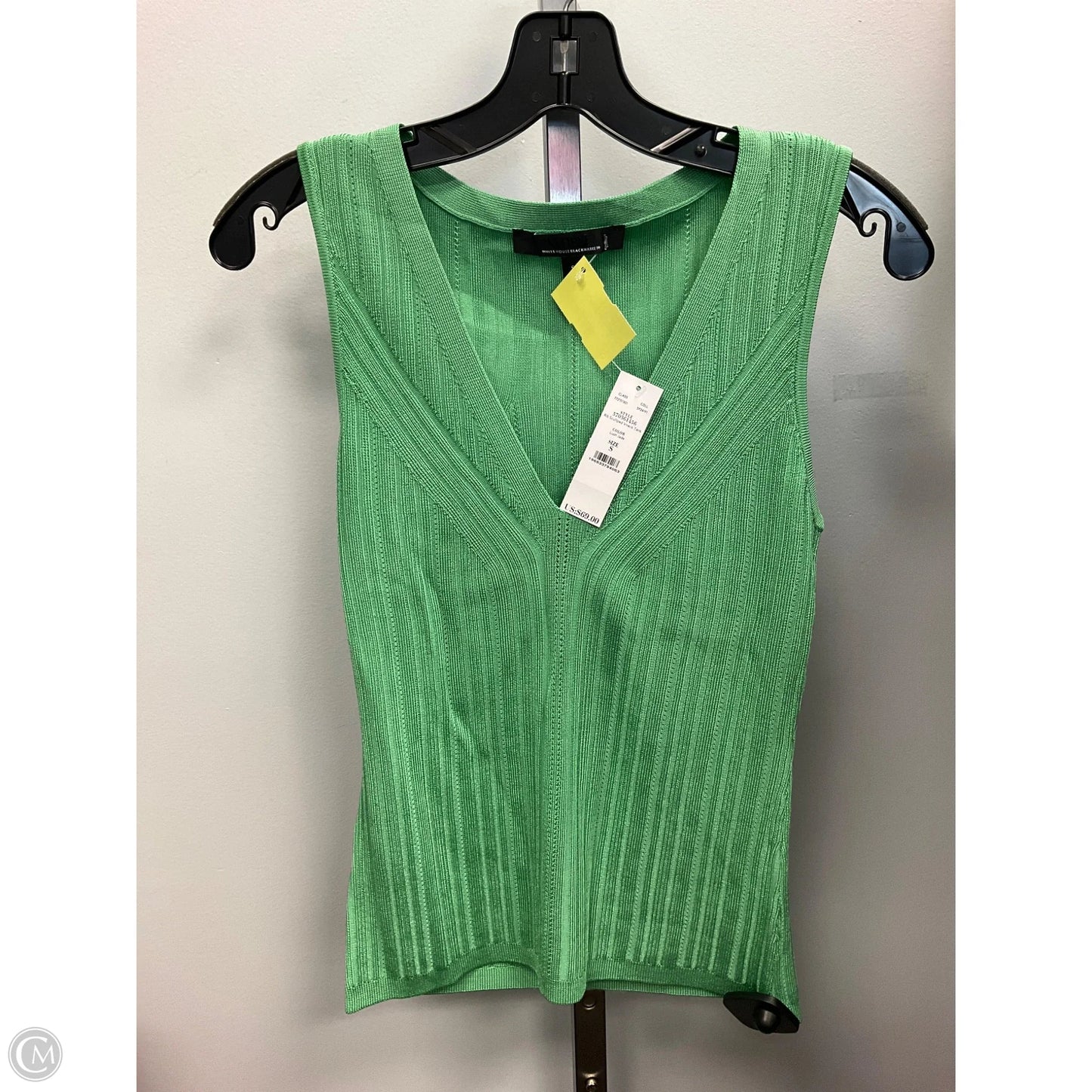 Top Sleeveless By White House Black Market In Green, Size: S