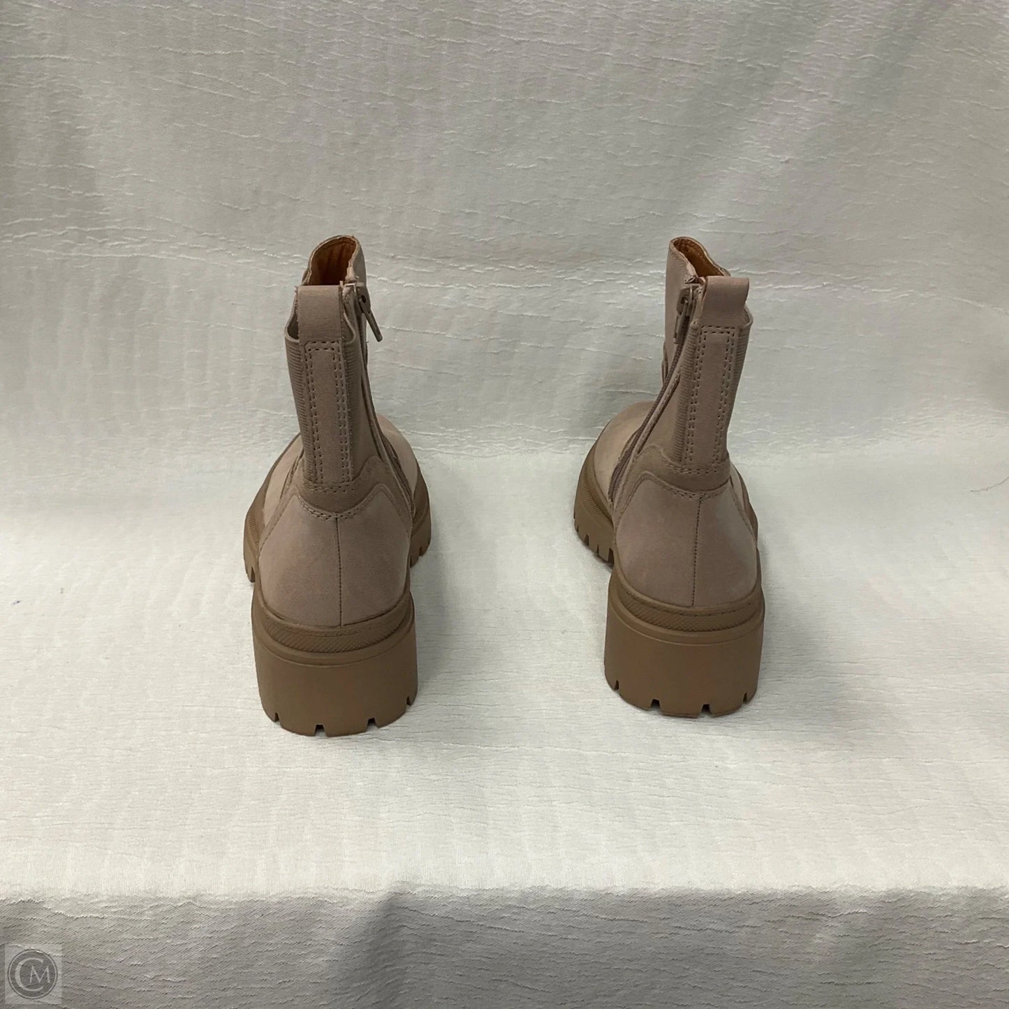 Boots Ankle Flats By Lucky Brand In Taupe, Size: 7.5