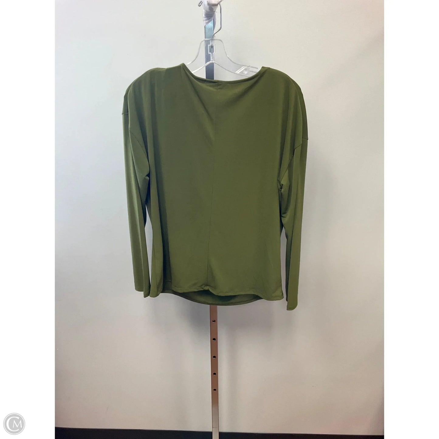 Top Long Sleeve By Tahari In Green, Size: L