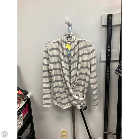 Top Long Sleeve By Loft In Striped Pattern, Size: Sp