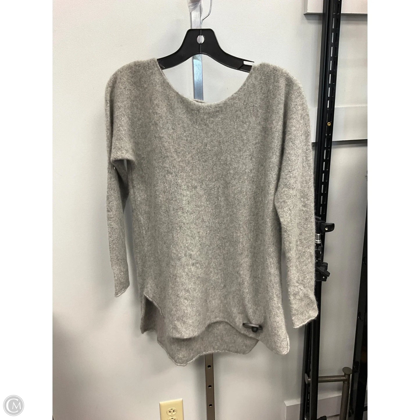 Sweater Cashmere By Halogen In Grey, Size: M