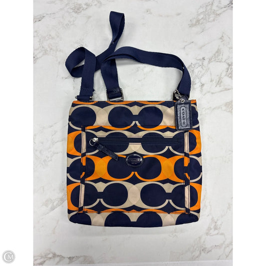 Crossbody Designer By Coach, Size: Medium