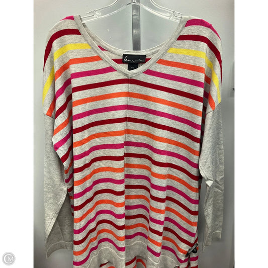 Top Long Sleeve By Lane Bryant In Striped Pattern, Size: Xl