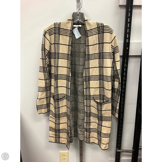Cardigan By Sioni In Black & Cream, Size: M