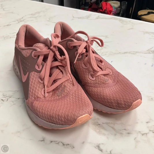 Shoes Athletic By Nike In Pink, Size: 8