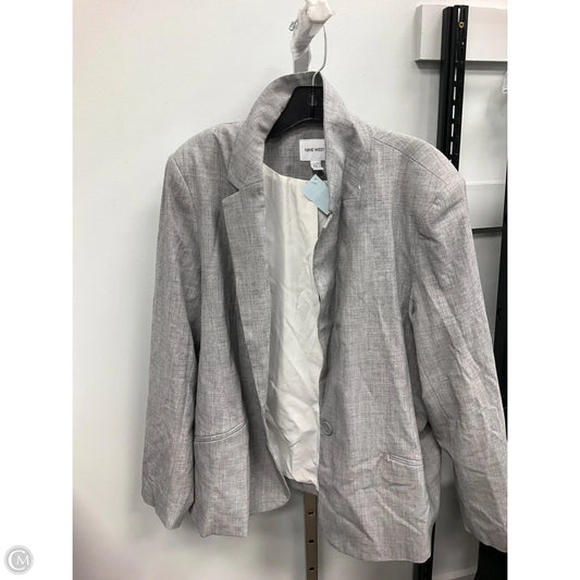 Blazer By Nine West In Grey, Size: Xxl