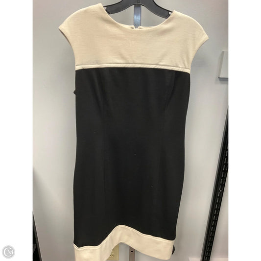 Dress Casual Short By Chaps In Black & Cream, Size: 10