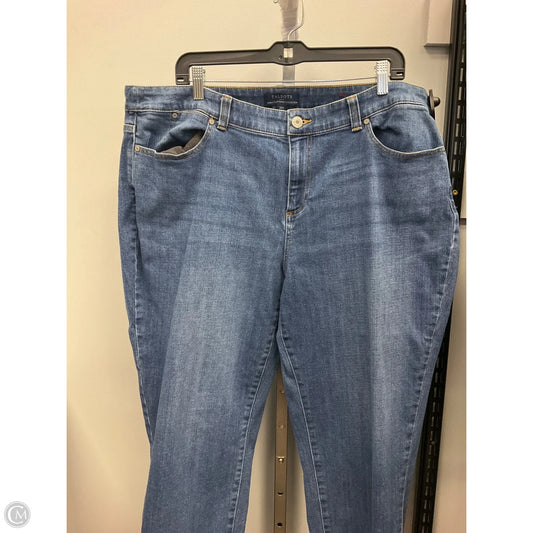 Jeans Boyfriend By Talbots In Blue Denim, Size: 20