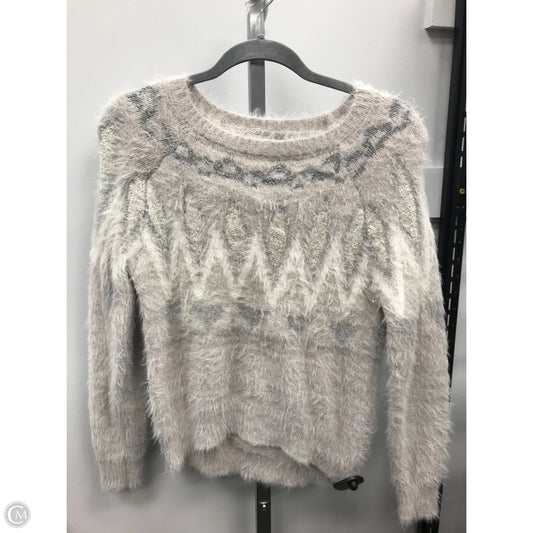 Sweater By Lc Lauren Conrad In Grey, Size: Xs