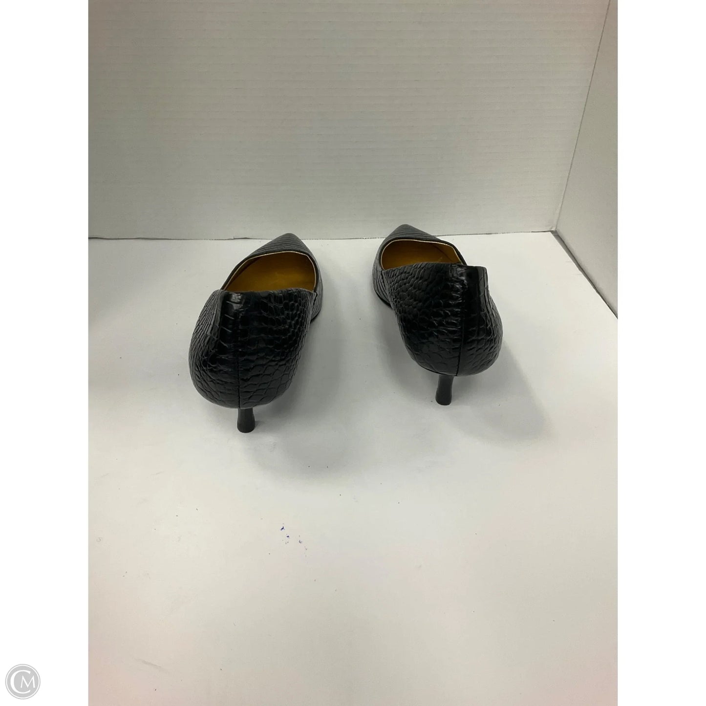 Shoes Heels Kitten By Nine West In Black, Size: 9