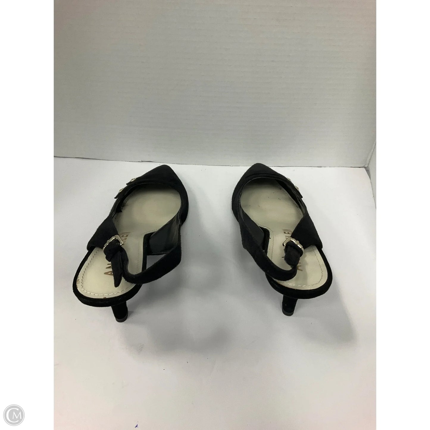 Shoes Heels Kitten By Anne Klein In Black, Size: 8.5