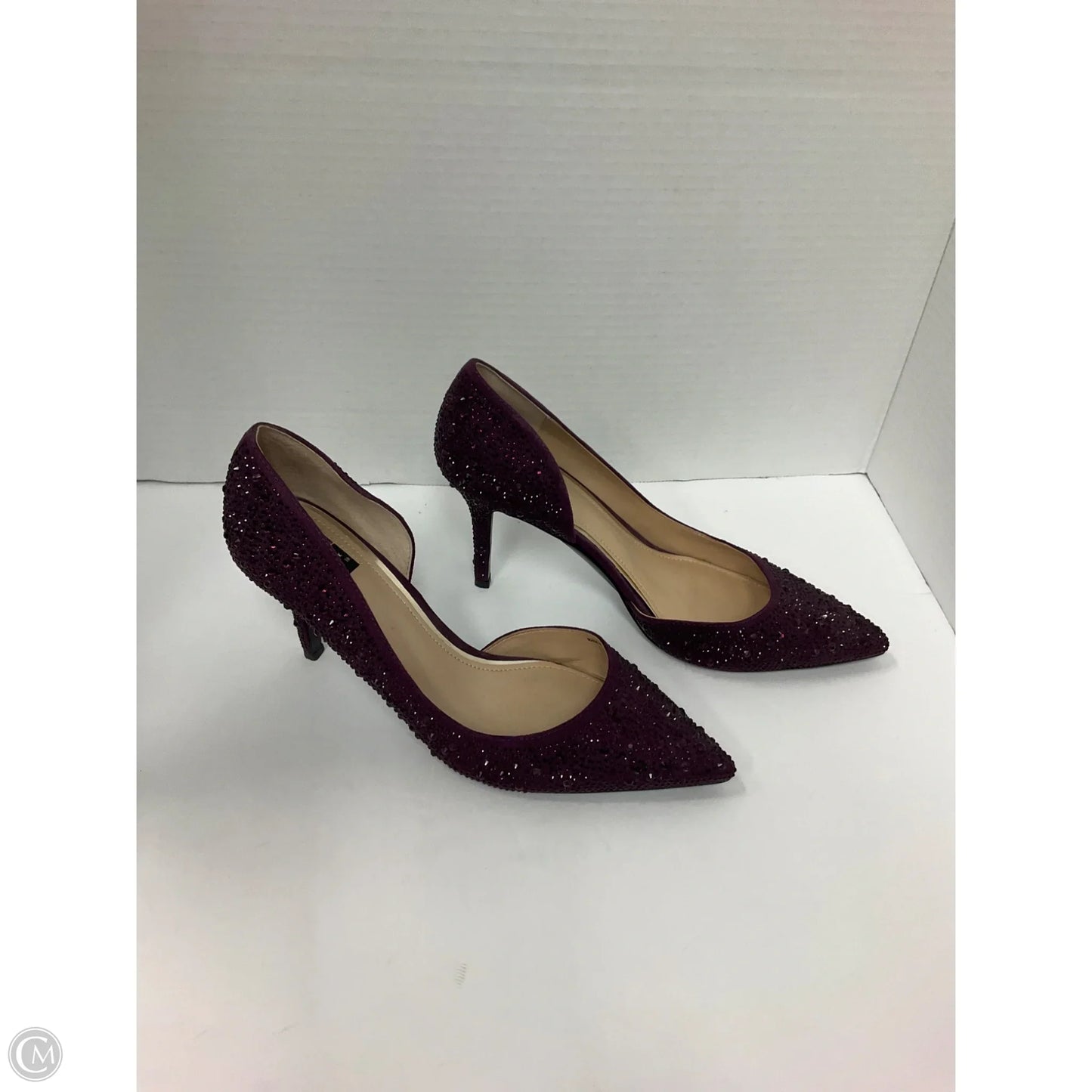 Shoes Heels Stiletto By White House Black Market In Purple, Size: 7.5