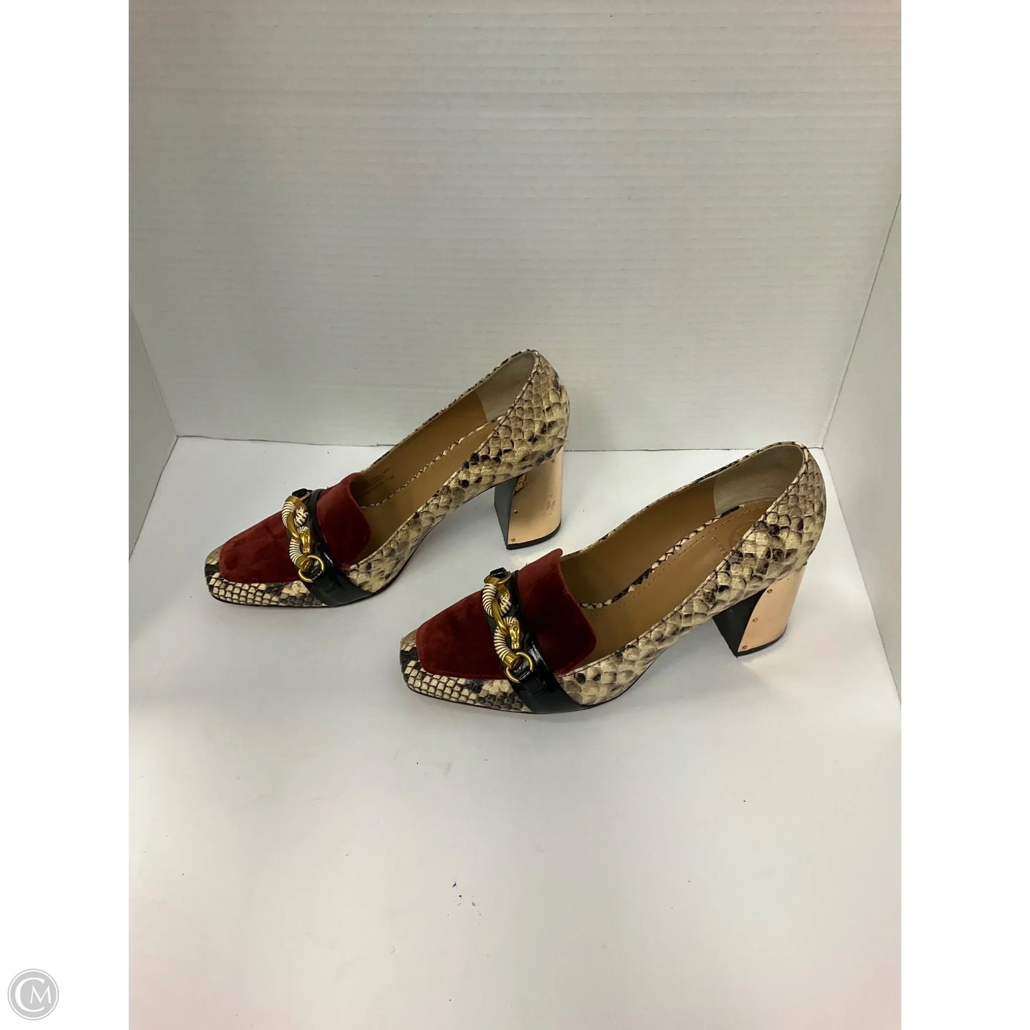 Shoes Designer By Tory Burch In Snakeskin Print, Size: 7.5