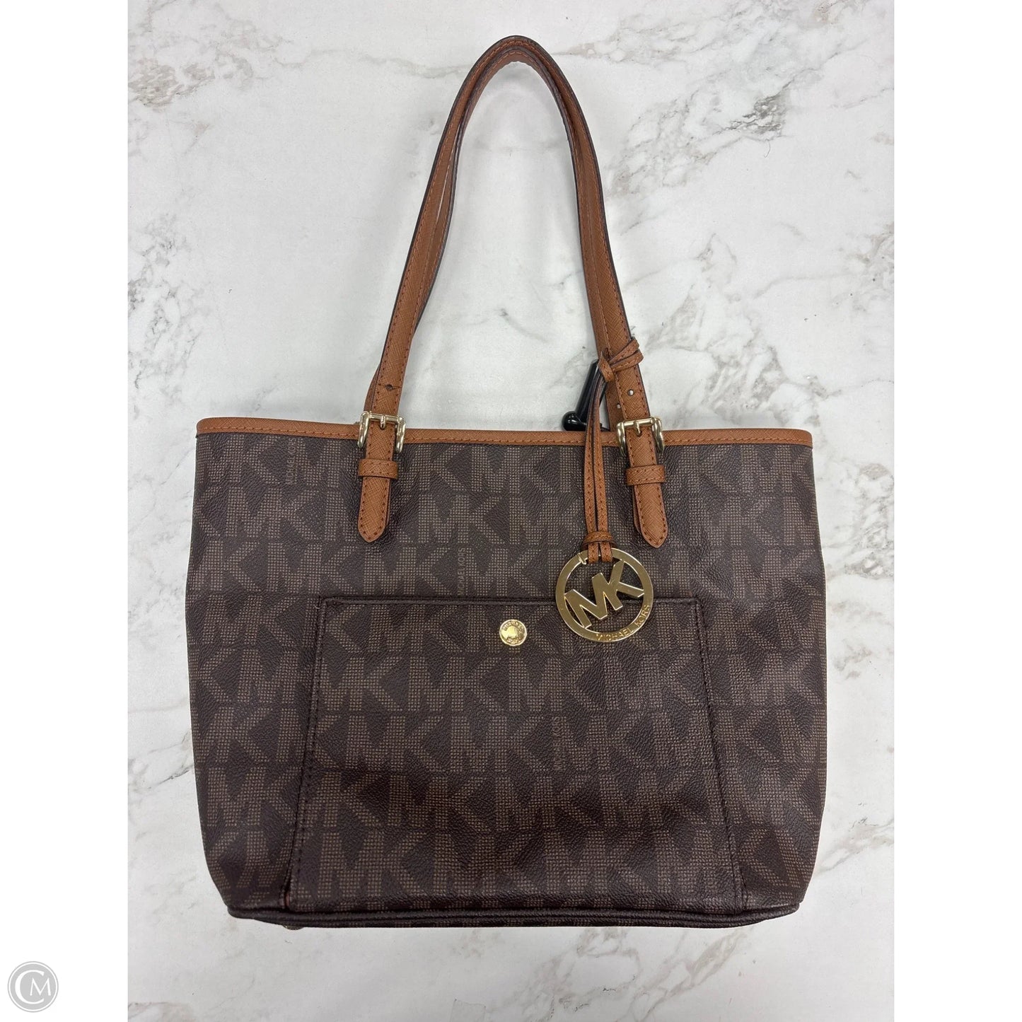 Handbag Designer By Michael Kors, Size: Medium