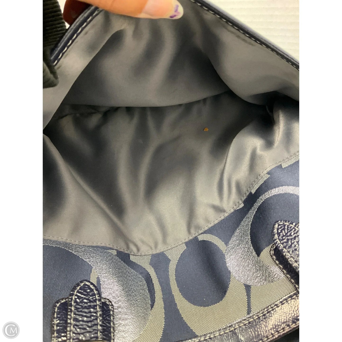 Handbag Designer By Coach, Size: Medium