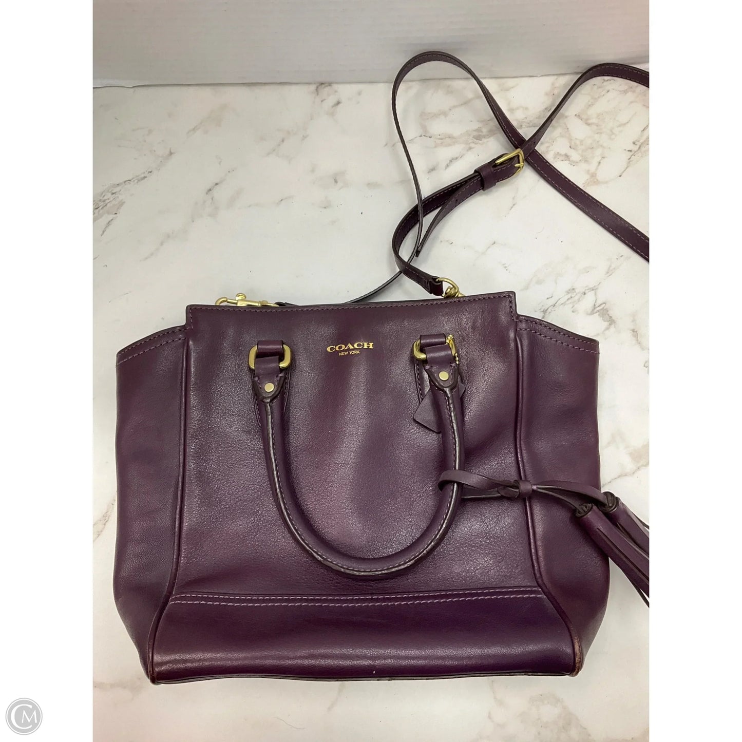 Handbag Designer By Coach, Size: Small