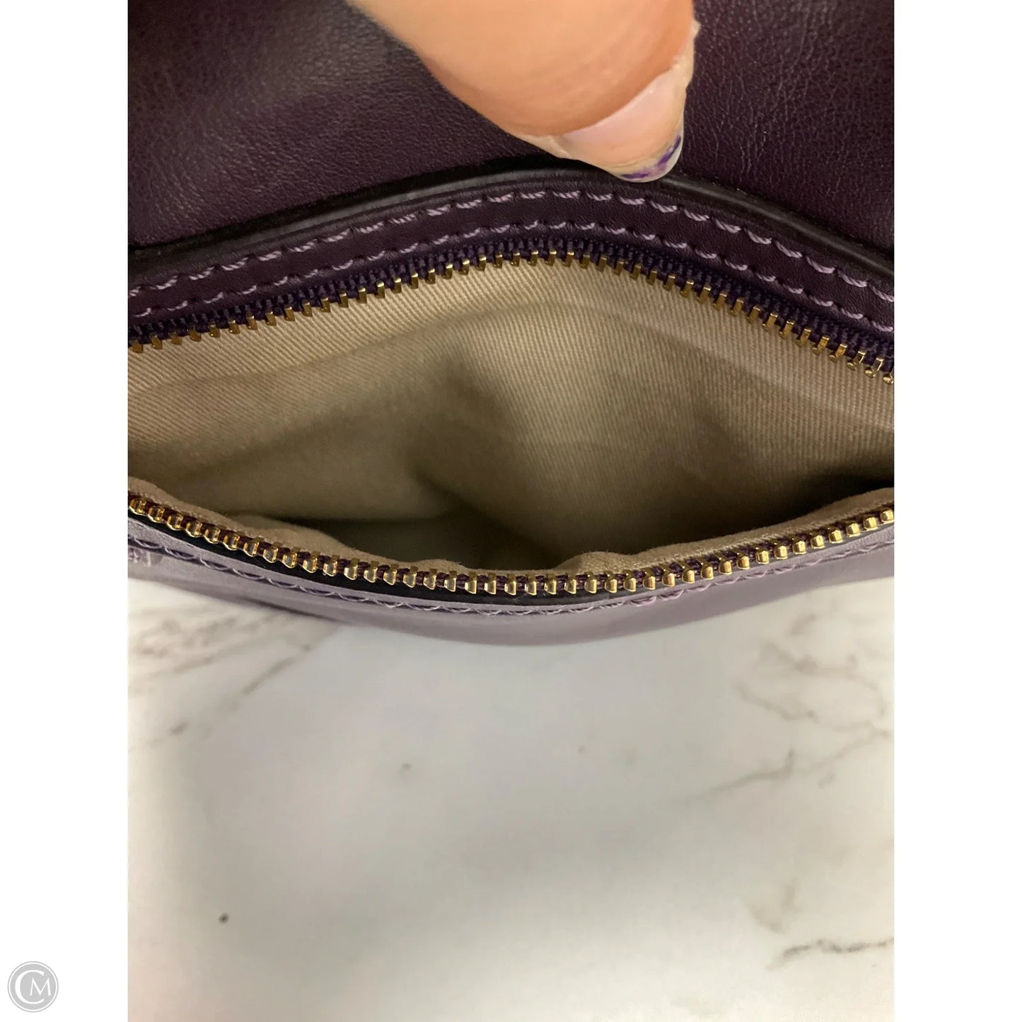 Handbag Designer By Coach, Size: Small