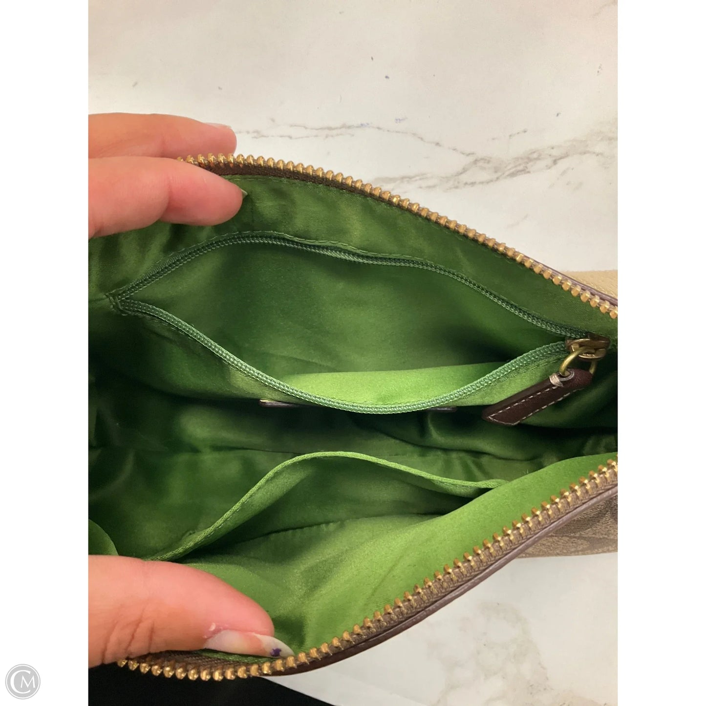 Handbag Designer By Coach, Size: Small