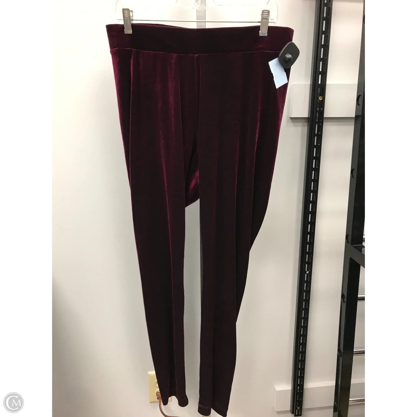 Pants Leggings By Old Navy In Maroon, Size: Xl