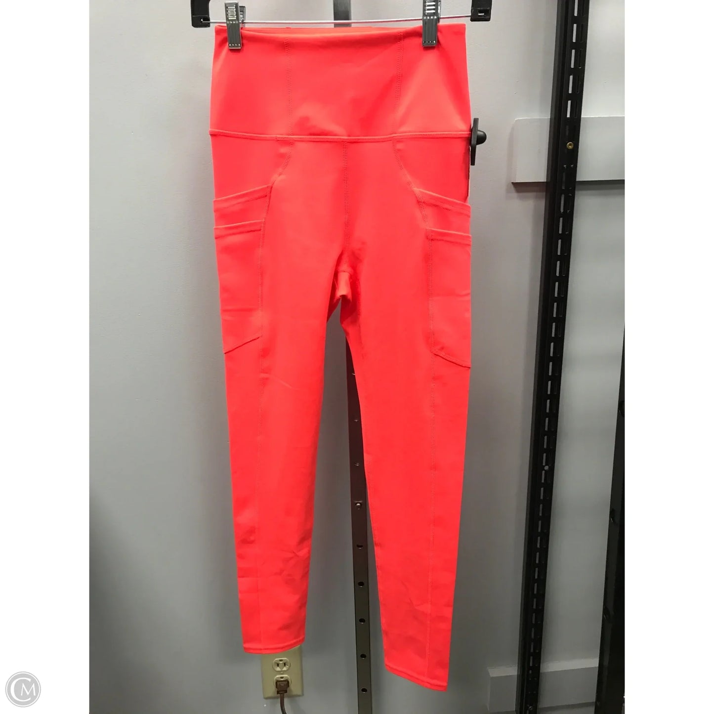 Athletic Leggings By Free People In Orange, Size: S