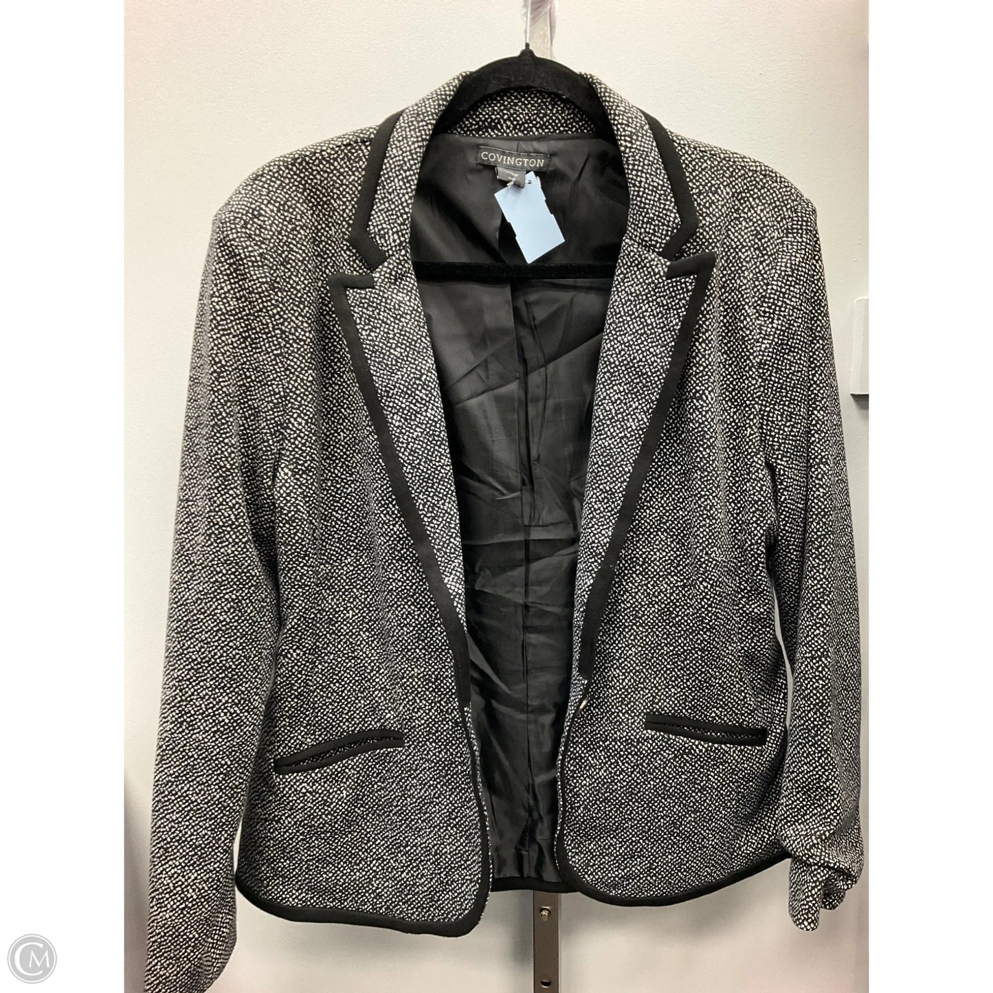 Blazer By Covington In Black & White, Size: L